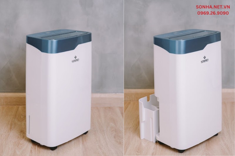 Hình ảnh thực tế máy hút ẩm Kosmen KM-20N