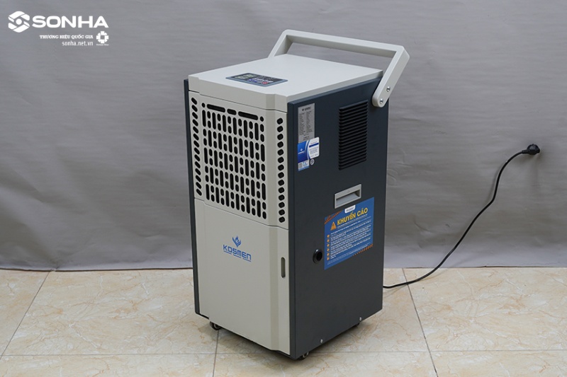 Hình ảnh thực tế máy hút ẩm không khí công suất lớn Kosmen KM-90S