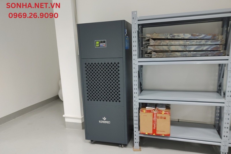 Hình ảnh thực tế máy hút ẩm Kosmen KM-210S