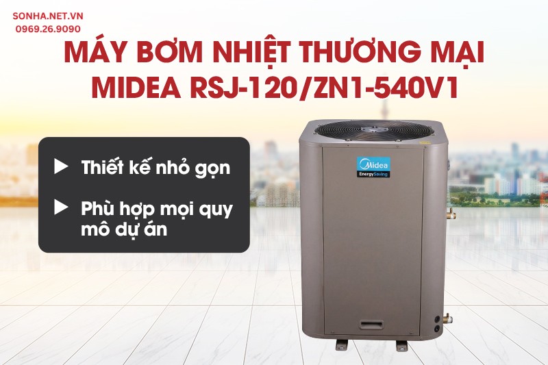 Thiết kế nhỏ gọn, phù hợp với đa dạng quy mô dự án