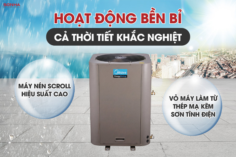 Hoạt động bền bỉ, tuổi thọ cao ngay cả điều kiện khắc nghiệt