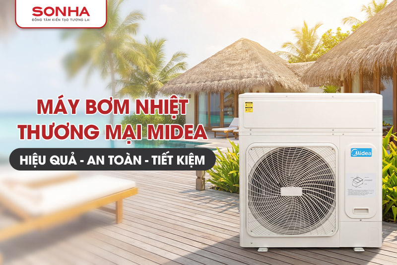 HeatPump thương mại tuần ho&agrave;n - Lựa chọn ho&agrave;n hảo cho c&aacute;c c&ocirc;ng tr&igrave;nh thương mại