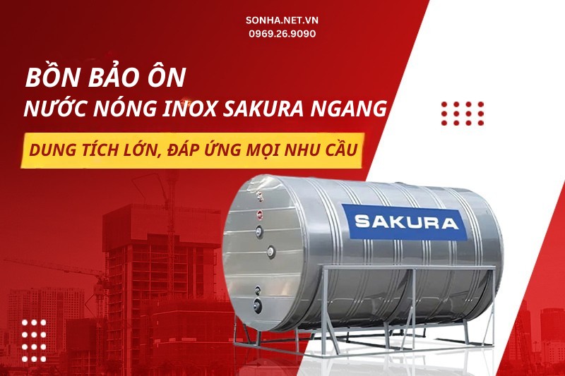 Dung tích bình bảo ôn lớn phù hợp với đa dạng nhu cầu