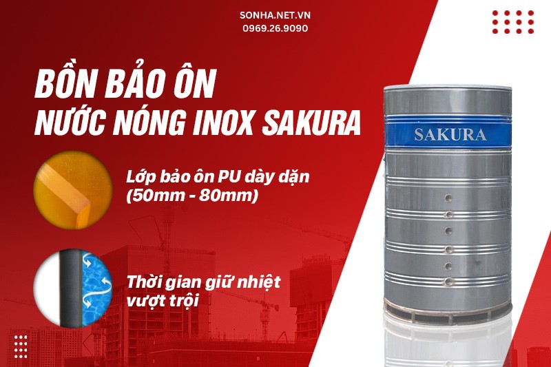 Khả năng giữ nhiệt tốt, chỉ giảm 5 - 10 độ trong 5 ng&agrave;y