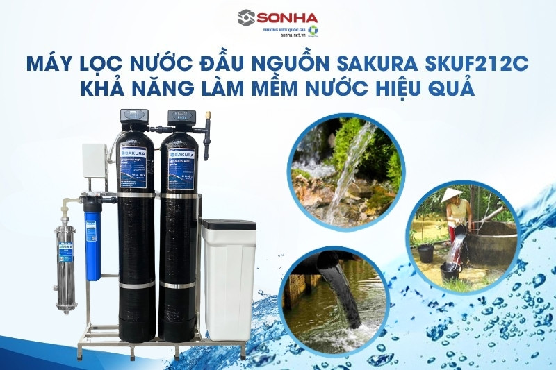 Lọc tổng Sakura SKUF212C được thiết kế để ứng dụng rộng rãi