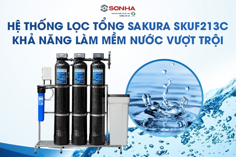 Lọc đầu nguồn Sakura SKUF213C công nghệ lọc vượt trội