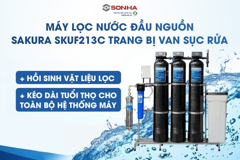 Van sục rửa tự động giúp hồi sinh vật liệu