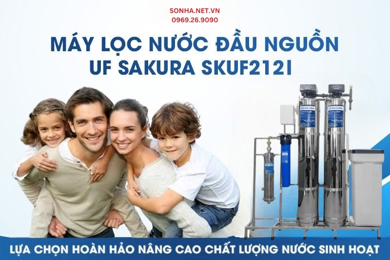 Sakura SKUF212I - Giải pháp lọc nước sinh hoạt hoàn hảo