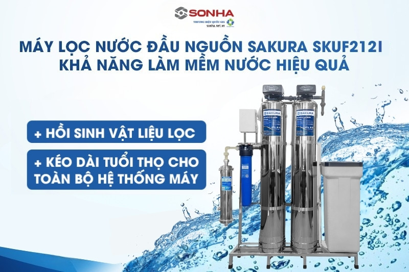 Trang bị van sục rửa tự động giúp hồi sinh vật liệu