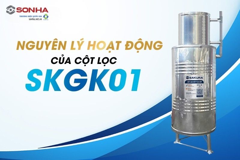 Nguyên lý vận hành của cột trao đổi Oxy Sakura SKGK01
