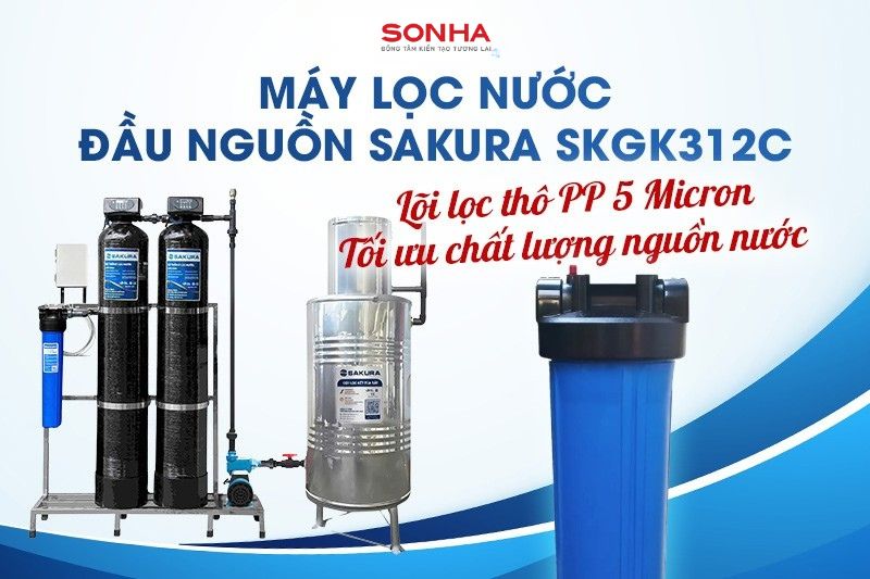 L&otilde;i lọc PP 5 micron đảm bảo nguồn nước đầu ra trong sạch, an to&agrave;n
