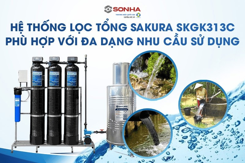 Sakura SGK313C - Phù hợp đa dạng mục đích sử dụng