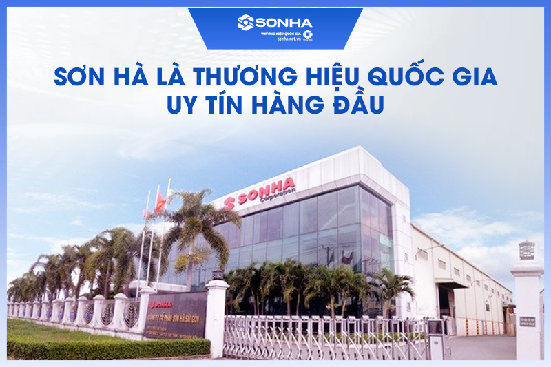 Sơn Hà là thương hiệu quốc gia uy tín hàng đầu hiện nay