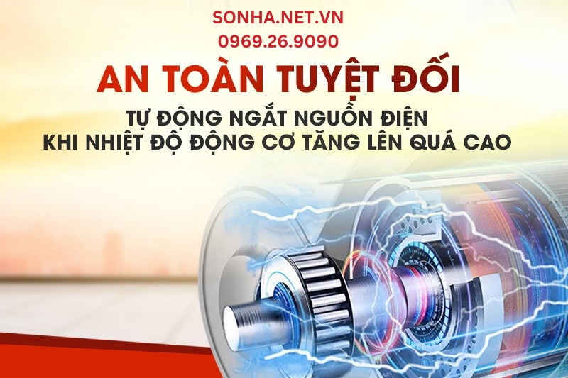 An toàn tuyệt đối với rơ-le nhiệt bảo vệ