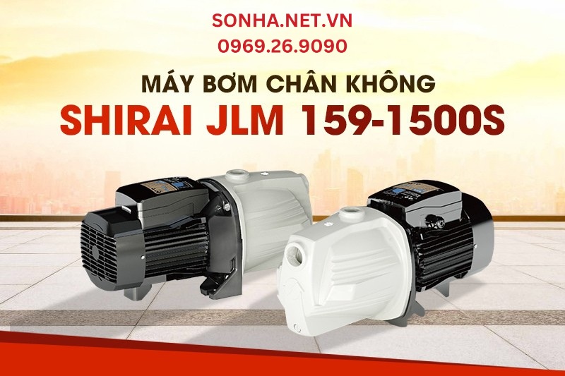 M&aacute;y Bơm Ch&acirc;n Kh&ocirc;ng Shirai JLm 159-1500S gi&aacute; tốt, vận h&agrave;nh bền bỉ