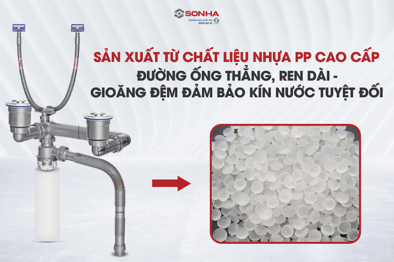 Xi phông chống rò rỉ nước tối đa