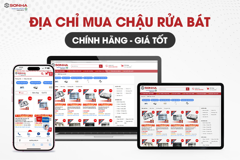 Địa chỉ mua chậu rửa b&aacute;t ch&iacute;nh h&atilde;ng, gi&aacute; cả phải chăng