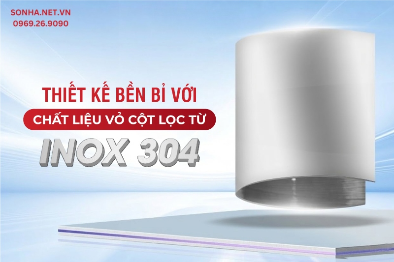 Lọc tổng Sakura SKGKUF312I trang bị cột lọc &aacute;p lực bằng inox 304 chống ăn m&ograve;n