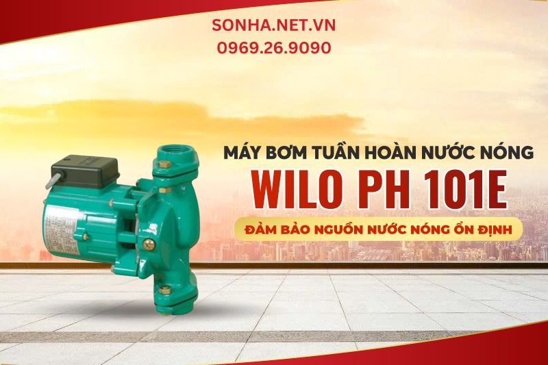 M&aacute;y bơm tuần ho&agrave;n nước n&oacute;ng Wilo đảm bảo nguồn nước n&oacute;ng ổn định