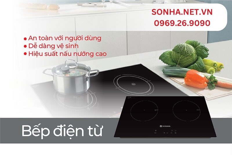 3 ưu điểm bếp từ được người dùng ưa chuộng