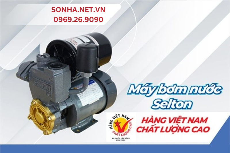 Máy bơm nước Selton mẫu mã đa dạng, đạt chất lượng cao đáp ứng nhu cầu người dùng