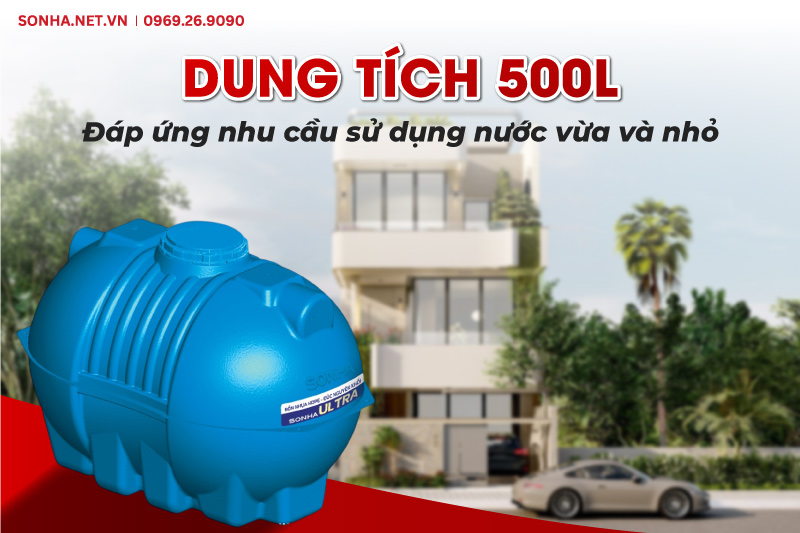 Dung t&iacute;ch l&yacute; tưởng cho c&aacute;c gia đ&igrave;nh nhỏ, nh&agrave; trọ, nh&agrave; phố