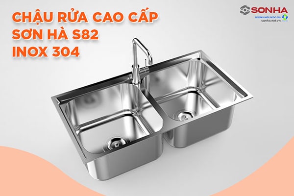 Chậu rửa Sơn Hà S82