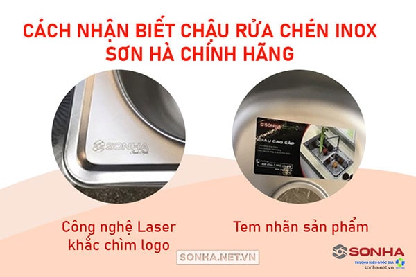 Cách nhận biết chậu rửa chén inox 304 S105 