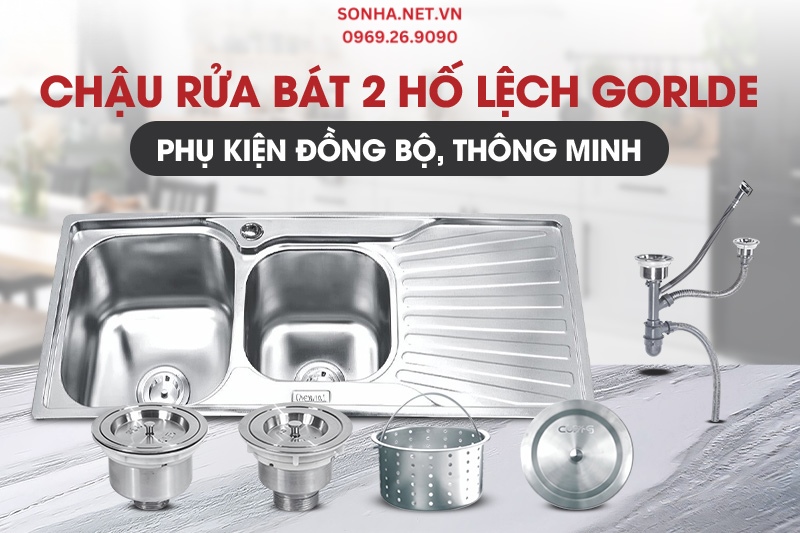 Gorlde GD-5506 với phụ kiện đồng bộ, tiện dụng 