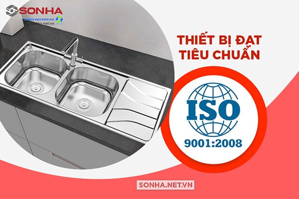 Sonha.net.vn - Địa điểm mua chậu rửa bát uy tín, cam kết đạt chất lượng ISO 9001:2008