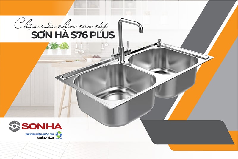 Chậu rửa bát Sơn Hà S76S