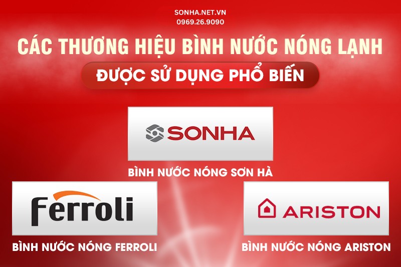 Các thương hiệu bình nước nóng lạnh đáng mua nhất hiện nay