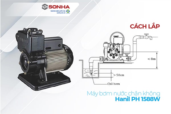 Cách lắp máy bơm chân không Hanil PH 1588W