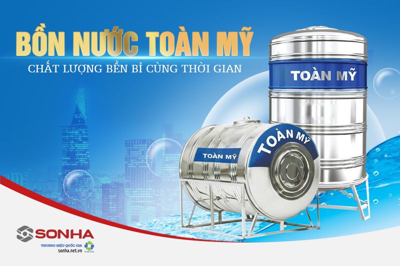 Bồn Inox Toàn Mỹ chính hãng