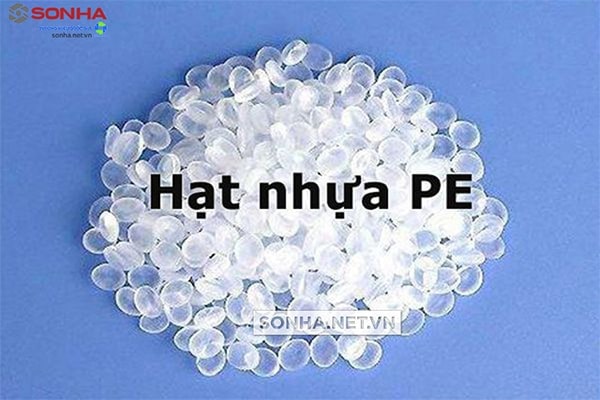 Hạt nhựa nguyên sinh PE cấu tạo bồn nước nhựa 500l Sơn Hà 