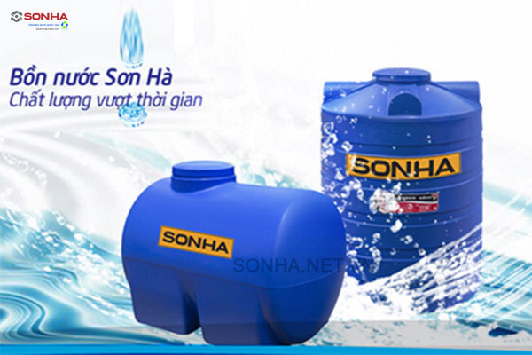 bồn nước nhựa Sơn Hà 500L đứng