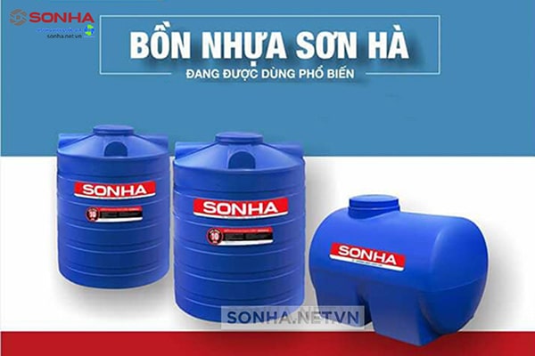 Công dụng bồn nhựa 500l Sơn Hà