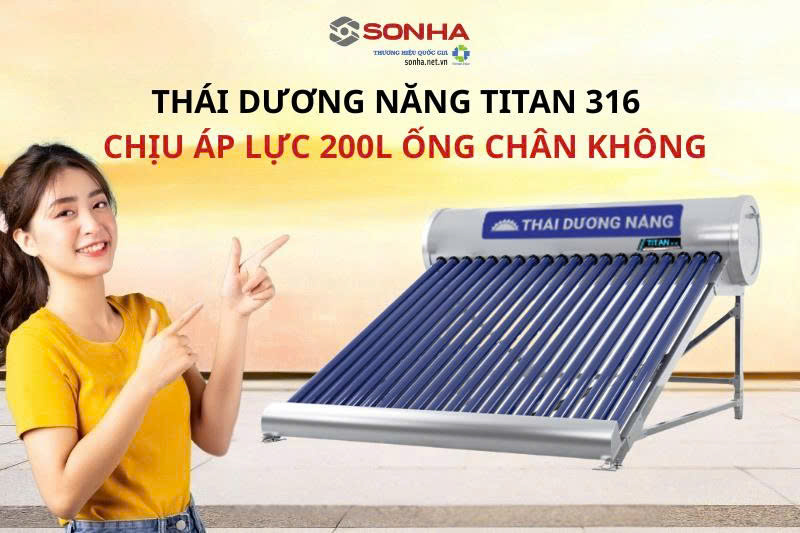 Thái dương năng ống chân không được đông đảo người tiêu dùng tin tưởng