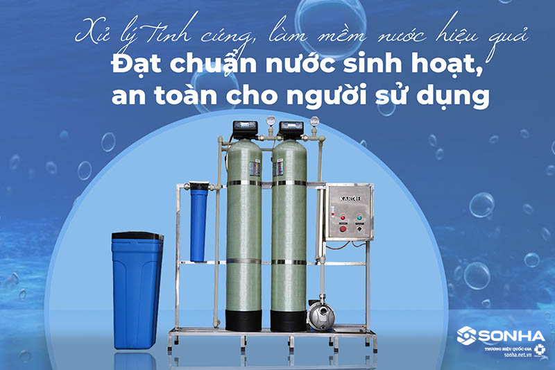 Xử lý hiệu quả nước cứng, làm mềm nước