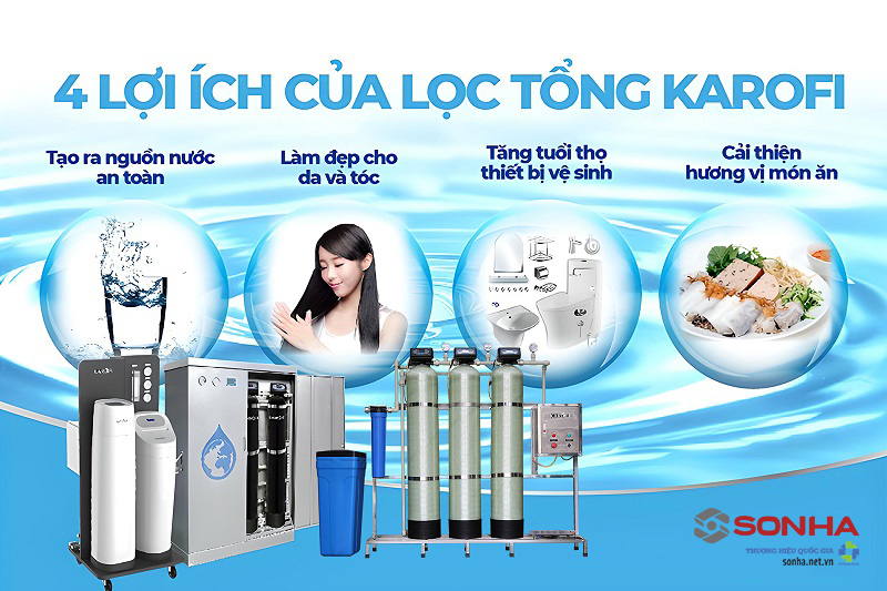 Tại sao phải dùng máy lọc nước tổng Karofi-KTF333C