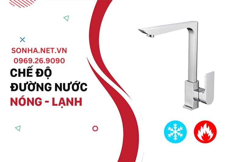 Vòi chậu rửa bát Bancoot BCV 8020 tiện lợi với 2 chế độ nước