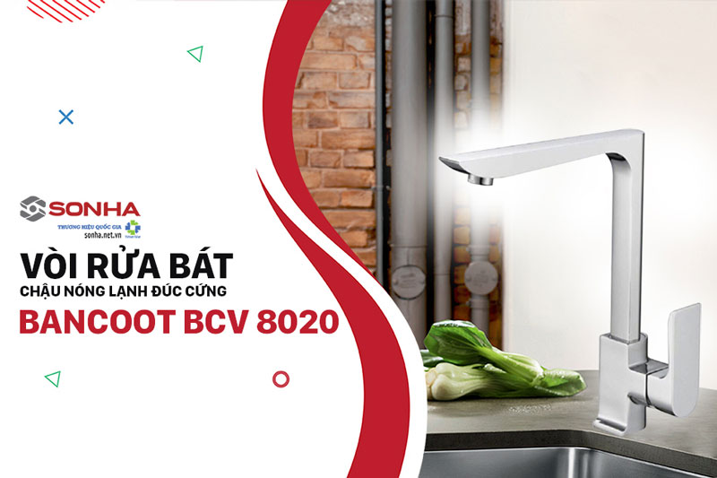 Vòi rửa bát nóng lạnh Bancoot BCV 8020