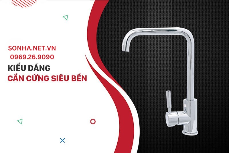 V&ograve;i rửa ch&eacute;n Bancoot BCV 8002 thiết kế cần cứng thẩm mỹ cao