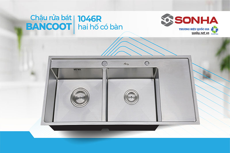 Chậu rửa bát Bancoot 1046R