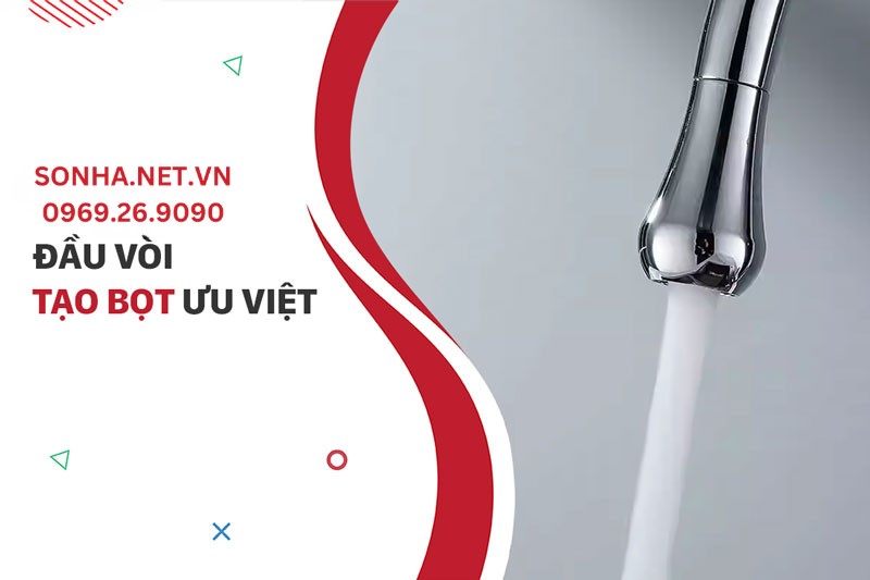 Đầu v&ograve;i Bancoot BCV 8015 tạo bọt tiết kiệm, chống bắn nước