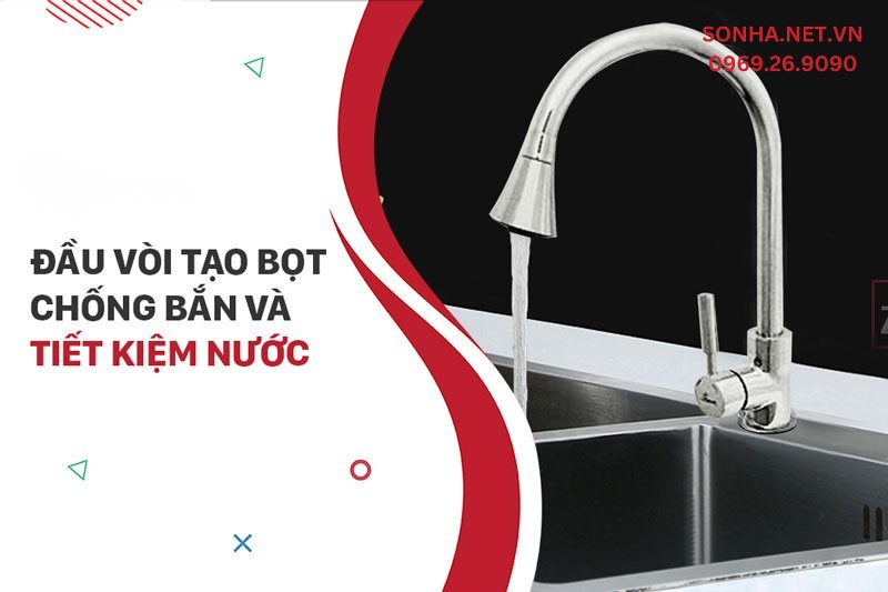 Đầu v&ograve;i nước rửa ch&eacute;n Bancoot BCV 8111 thiết kế th&ocirc;ng minh