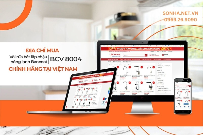 Sonha.net.vn địa chỉ mua v&ograve;i Bancoot BCV 8004 gi&aacute; tốt, chất lượng