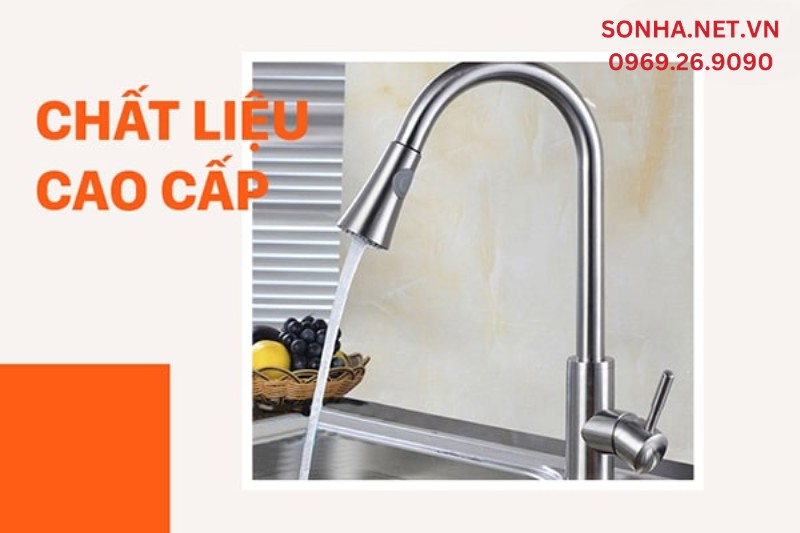 Lõi đóng nước vòi rửa chén Bancoot BCR04B làm từ chất liệu vân đá Ceramic