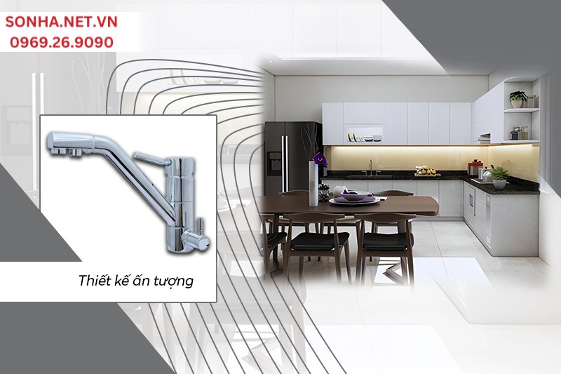Vòi Bancoot DN02 thiết kế ấn tượng, hiện đại