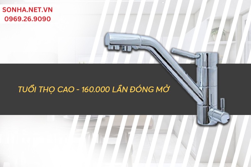 Vòi Bancoot DN02 có độ bền và tuổi thọ cao